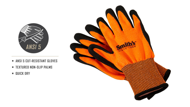 Hunting and Cut Gloves (Orange)