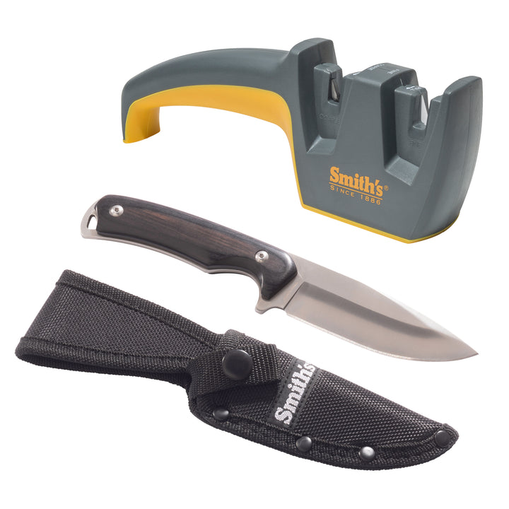 EdgeSport Fixed Blade Combo w/Knife & Edge Pro Sharpener