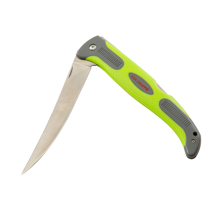 Mr. Crappie® 6" Slab Sticker Folding Fillet Knife