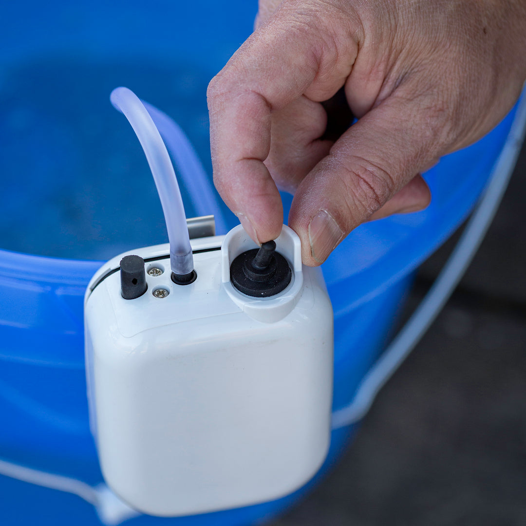 Portable Bait Bucket Aerator