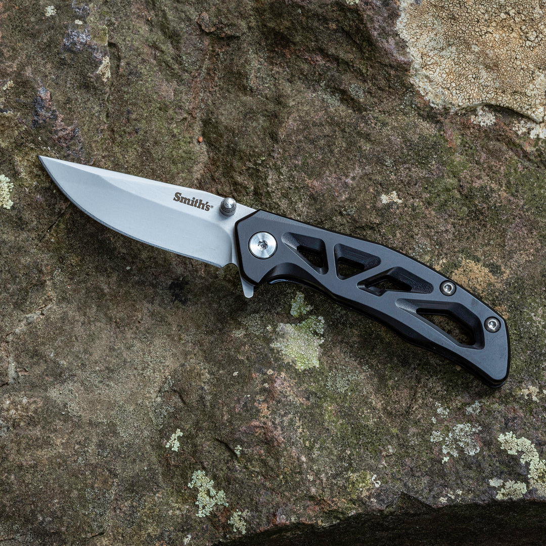Mini-Caprella 2.1" Blade Folding Knife, Black